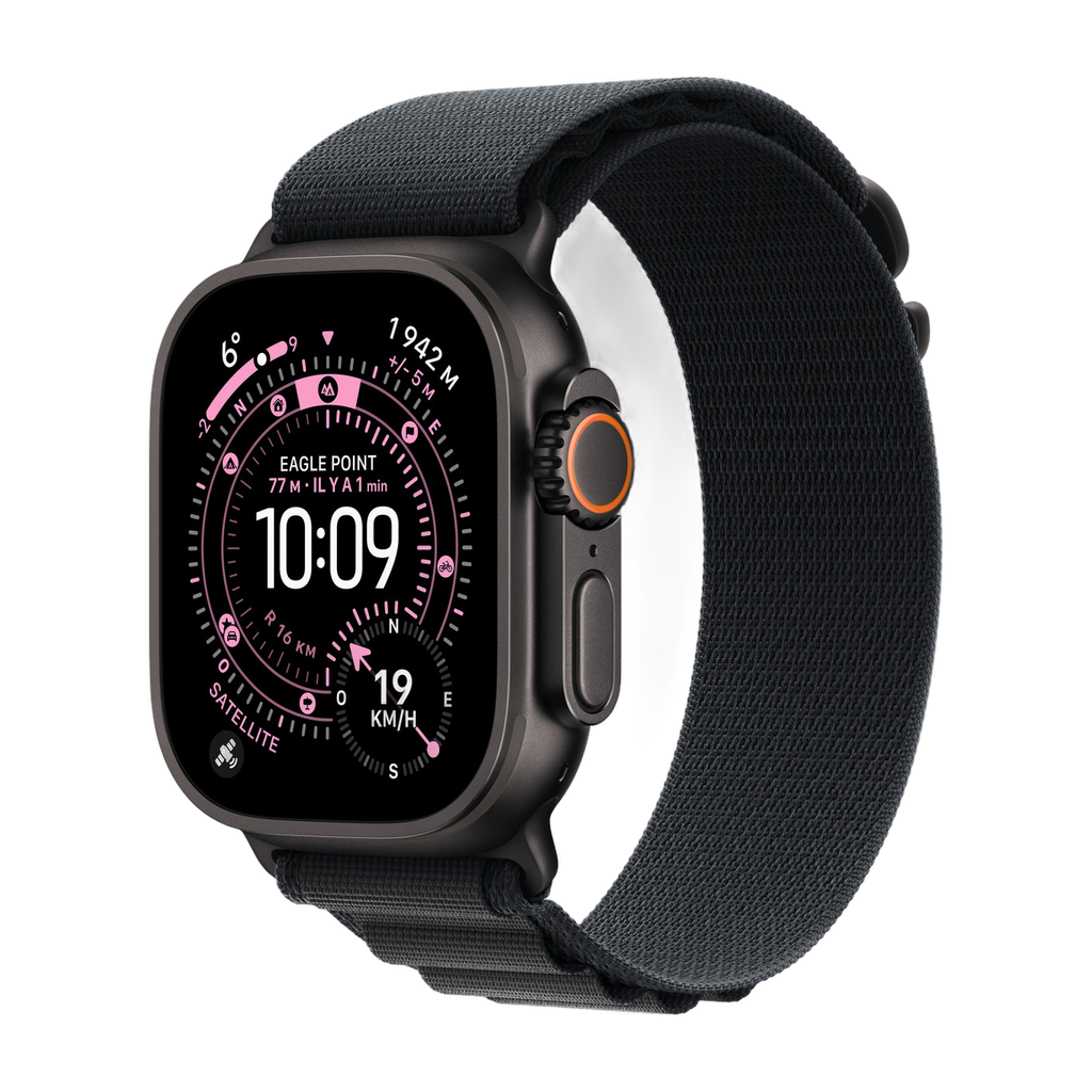 [195950610611] Apple Watch Ultra 3 (Boucle Alpine) (Noir)