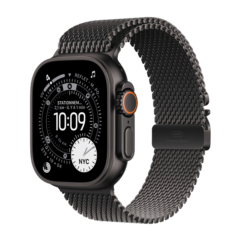 [195950611007] Apple Watch Ultra 3 (Bracelet Milanais)